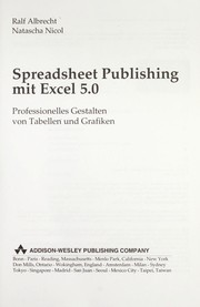 Spreadsheet publishing mit Excel 5.0 by Ralf Albrecht