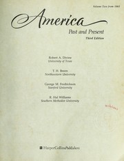Cover of America, past and present by Robert A. Divine
