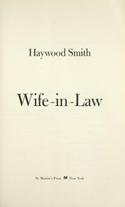 Cover of: Wife-in-law | Haywood Smith