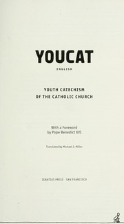 Cover of: Youcat English : youth catechism of the Catholic Church
