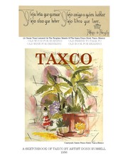 Cover of: TAXCO - A Sketchbook of Taxco by Donn Russell