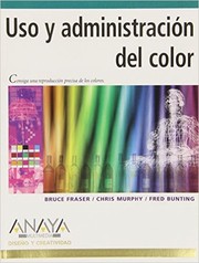 Cover of: Uso y administración del color