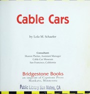 Cover of: Cable Cars (Transportation Library)
