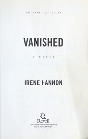 Cover of: Vanished : a novel