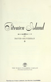 Cover of: Pitcairn Island. | David Silverman