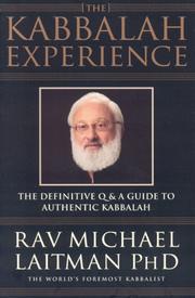 Cover of: The Kabbalah Experience by Rav Michael Laitman PhD