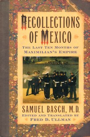 Cover of: Recollections of Mexico by Samuel Basch