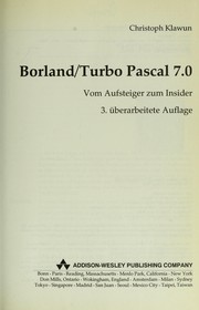 Borland, Turbo Pascal 7.0 by Christoph Klawun