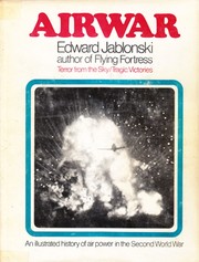 Cover of: Airwar vol.1 (Terror From the Sky, Tragic Victories) by Edward Jablonski
