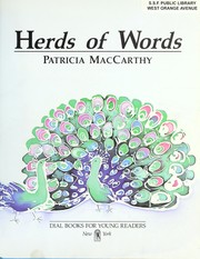 Cover of: Herds of words | Patricia MacCarthy