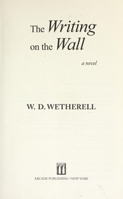 Cover of: The writing on the wall: a novel