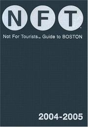 Cover of: Not for Tourists Guide to Boston, 2004/2005