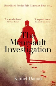 Cover of: The Meursault Investigation