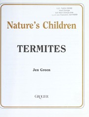 Cover of: Termites by Jen Green
