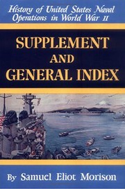 Supplement and general index by Samuel Eliot Morison