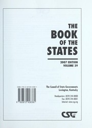 Cover of: The Book of the states