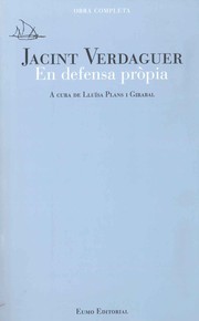 Cover of: En defensa pròpia