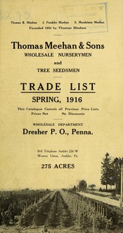 Cover of: Trade list: spring, 1916