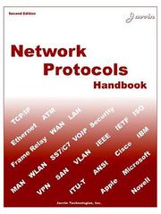 Cover of: Network Protocols Handbook by Javvin Technologies