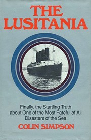 Cover of: The Lusitania. by Simpson, Colin