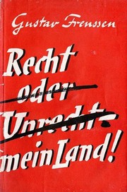 Recht oder Unrecht - Mein Land by Frenssen, Gustav