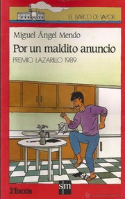 Cover of: Por Un Maldito Anuncio