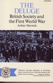 Cover of: Deluge British Society and the First World War by Wendy Simpson