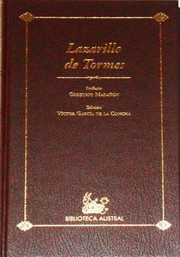 Cover of: El Lazarillo de Tormes by 