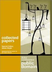 Cover of: Collected Papers, Duke Conference on the Public Domain