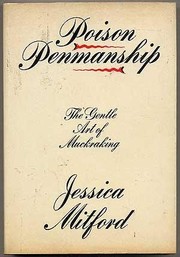 Cover of: Poison penmanship by Jessica Mitford, Jessica Mitford