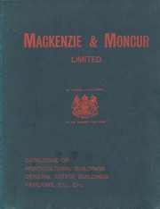 Cover of: Catalogue of Horticultural Buildings, General Estate Buildings, Pavilions, etc., etc.
