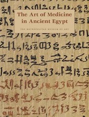 The Art of Medicine in Ancient Egypt by James P. Allen