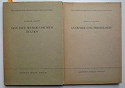 Cover of: Von den medizinischen Texten: Art, Inhalt, Sprache und Stil der medizinischen. Einzeltexte, sowie Überlieferung, Bestand und Analyse der medizinischen Papyri