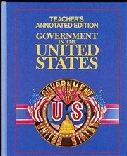 Cover of: Government in the United States by Unknown