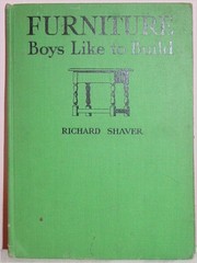 Furniture Boys Like to Build