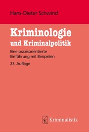 Kriminologie by Hans-Dieter Schwind
