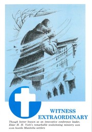 Cover of: Witness Extraordinary by by J.A. Froese