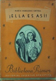 Cover of: ¡Ella es así! by María Mercedes Ortoll