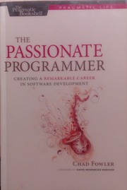 The passionate programmer by Chad Fowler