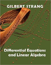 Cover of: Differential equations and linear algebra by 