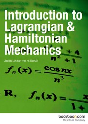 Cover of: Introduction to Lagrangian & Hamiltonian Mechanics by  Jacob Linder , Iver H. Brevik 