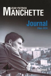 Cover of: Journal by Jean-Patrick Manchette