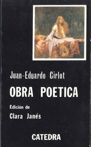 Cover of: Obra poética by Juan Eduardo Cirlot