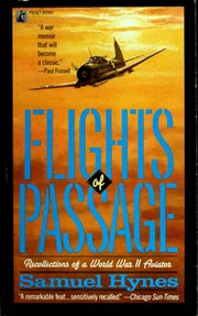 Cover of: Flights of passage by Samuel Lynn Hynes