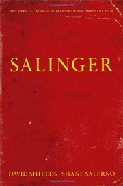 Salinger by David Shields, Shane Salerno