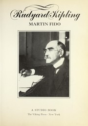 Cover of: Rudyard Kipling by Martin Fido