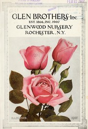 Cover of: Glen Brothers Inc., Glenwood Nursery: 1917 [catalog]