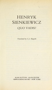 Cover of: Quo Vadis? (Pocket Classics) by Henryk Sienkiewicz
