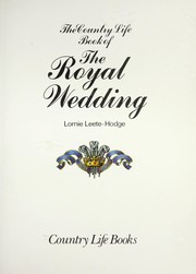 Cover of: A souvenir of the royal wedding