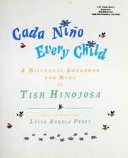 Cover of: Cada niño = Every child : a bilingual songbook for kids by 